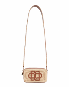 Talia Raffia Camera Bag