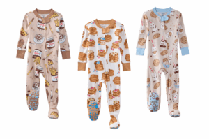 Cruz One-piece Organic Cotton Footie Pajamas