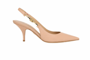 Tally Logo Slingback Pumps