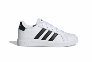 Kids' Grand Court Lifestyle Tennis Lace-up Shoes