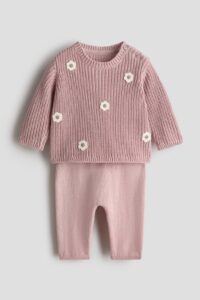 2-piece Cotton-knit Set