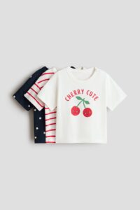 3-pack Cotton T-shirts