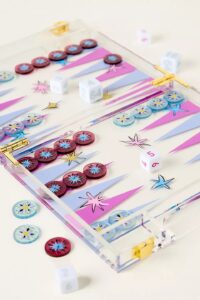 Acrylic Print Backgammon