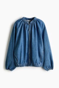 Gathered Bomber Jacket
