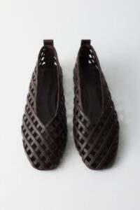 Braided-look Ballet Flats