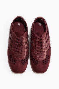 Crochet-look Trainers