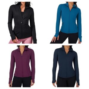 90 Degree by Reflex Full Zip Running Track Jacket