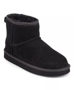 Women's Wonders Round Toe Casual Cozy Ankle Booties