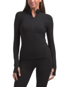 Interlock Full Length Jacket with Back Zip Pocket