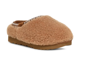 Kids' Tasman Maxi Curly Genuine Shearling Slipper Size 3,13,4