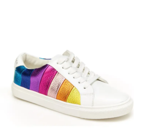 Kurt Geiger Mini Lane Stripe Leather Sneaker