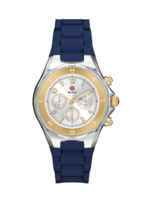 Jellybean Two-tone Silicone Strap Watch, 38mm