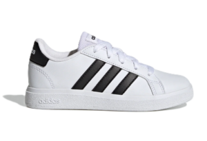 Kids' Grand Court Lifestyle Tennis Lace-up Shoes