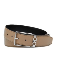 Men's Adjustable Reversible Gancini Belt