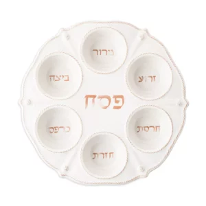 Berry and Thread Seder Plate