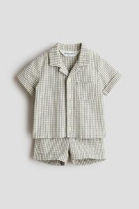 2-piece Cotton Seersucker Set