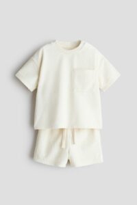 2-piece Ribbed Terry Set