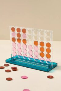 Four in a Row Acrylic Tabletop Game