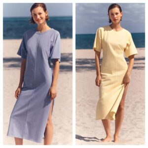 Celandine Maxi T-shirt Dress