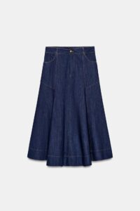 A-line Midi Skirt