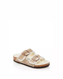 Unisex Arizona Shearling Sandals - Toddler, Little Kid