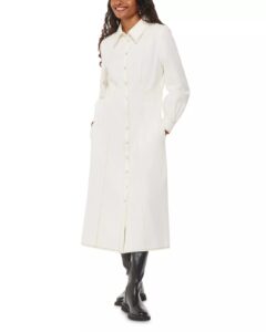 Petite Harlowe Denim Midi Dress