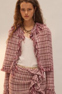 Fringed Textured Jacket169