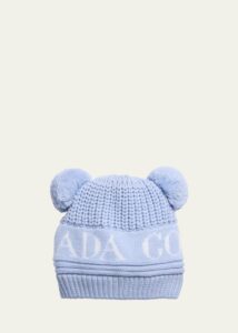 Kid's Double Pompom Beanie Hat, Baby