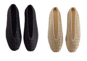 Lioness Woven Ballet Flats