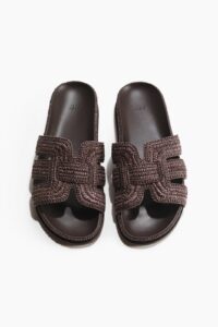 Braided Straw Sandals