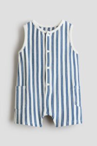 Cotton Terry Romper Suit