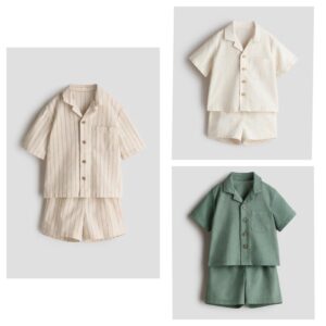 2-piece Linen-blend Set