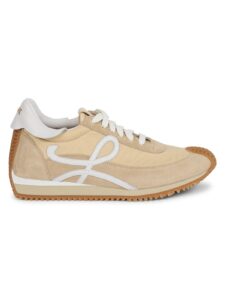 Women's Loewe X Paula's Ibiza Flow Runner Suede Sneakers