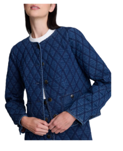 Quilted Denim Jacket