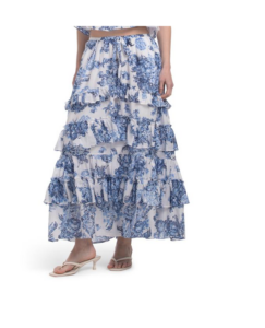 Costal Bouquet Kandra Skirt