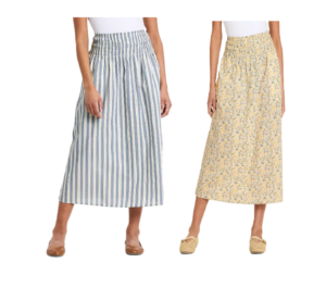 Women's Pull-on Midi Full Skirt