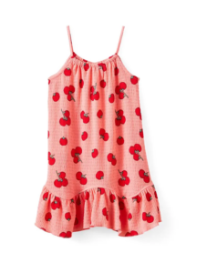Kid's Hazel Scalloped Sleeveless Dress