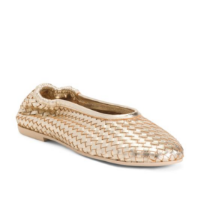 Leather Ballerina Flats