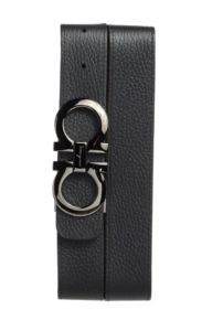Pebbled Leather Belt