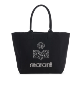 Small Yenky Festive Studded Logo Canvas Tote