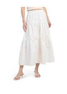 Tiered Maxi Skirt