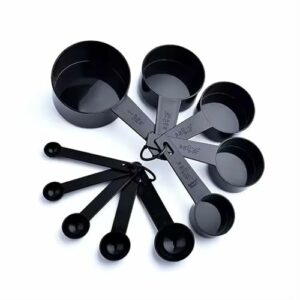 Ovenza Measuring Cups and Spoons, 10 Piece Measuring Cup Spoon Set