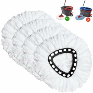 Spin Mop Replacement Head 4 Pack