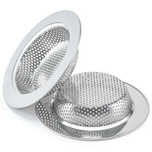 2 Pcs Sink Strainer for Most Kitchen Sink Drain Basketp