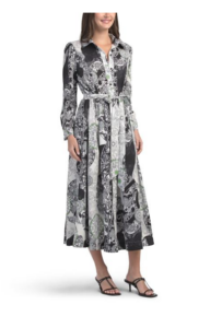 Long Sleeve Shirt Dress