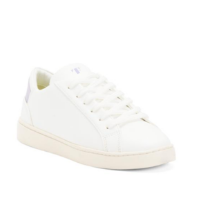 Leather Lace Up Sneakers