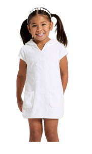 Toddler Girls' Cherry Embossed Swim Cover Up Dress