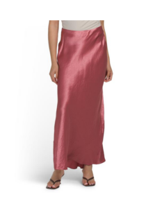 Satin Maxi Skirt