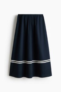 Loose-fit Midi Skirt