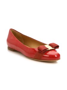 Varina Patent Leather Ballet Flats